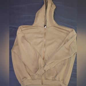 Olive Green Zip Up Jacket